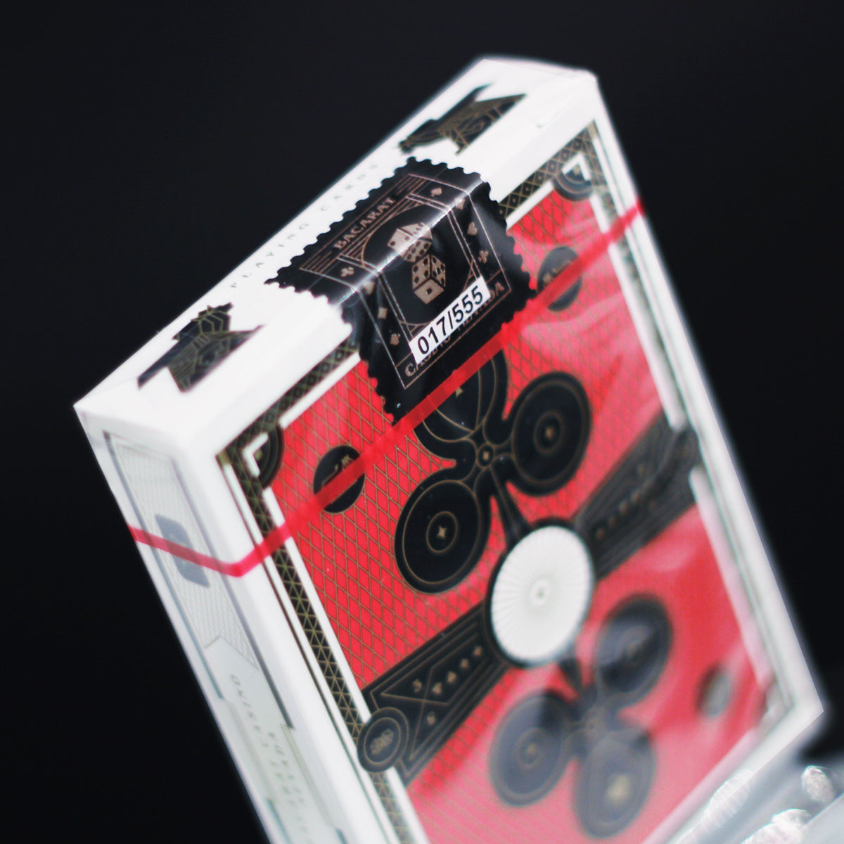Bacarat Casino Red with numbered seal – Gemini Decks