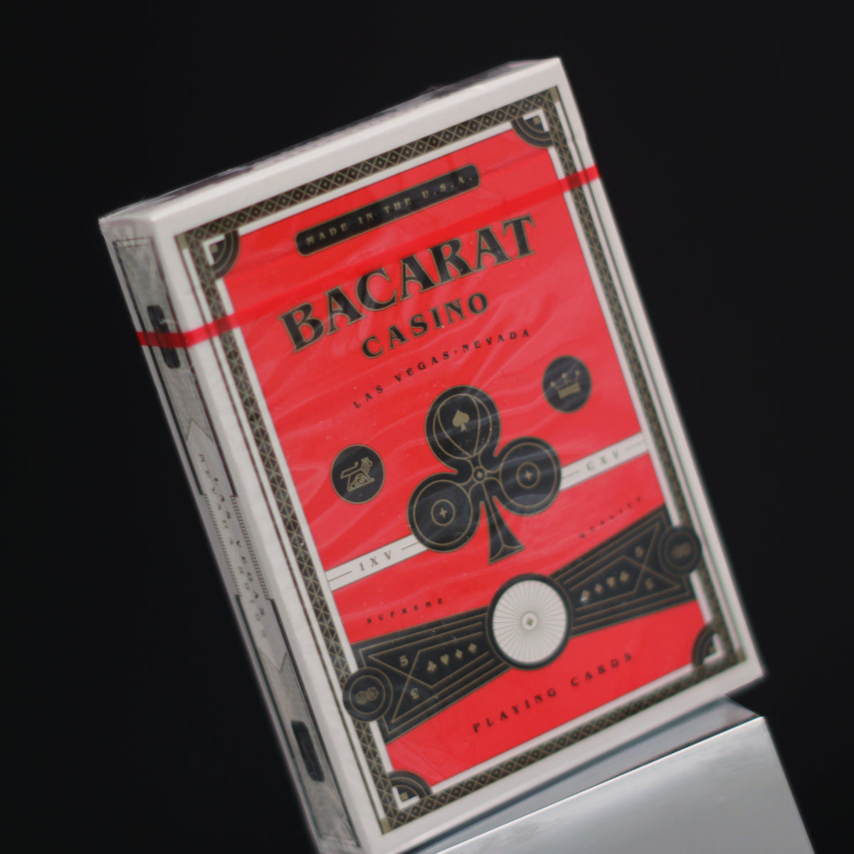 Bacarat Casino Red with numbered seal – Gemini Decks