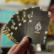 Load image into Gallery viewer, Goblin Gold/Black Playing Cards