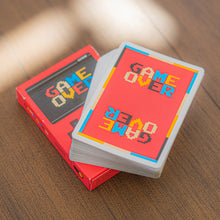 Load image into Gallery viewer, Game Over Red Playing Cards