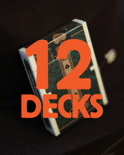 Load image into Gallery viewer, 12 Decks Gemini Casino Phthalo Green