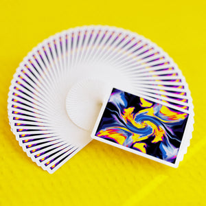 Ultra Diablo Blue Playing Cards