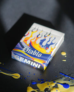 Ultra Diablo Blue Playing Cards