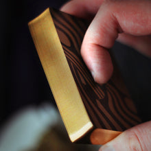 Load image into Gallery viewer, Goblin Gold/Black with GOLD GILDING