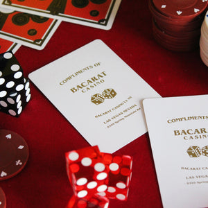 Bacarat Casino Red with numbered seal