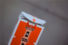 Load image into Gallery viewer, Gemini Casino Orange Playing Cards