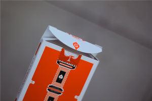 Gemini Casino Orange Playing Cards