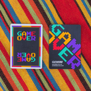 Game Over Playing Cards