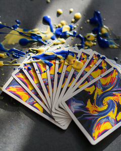 Ultra Diablo Blue Playing Cards