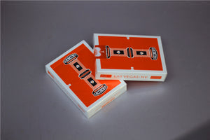 Gemini Casino Orange Playing Cards