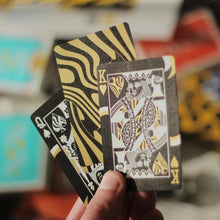 Load image into Gallery viewer, Goblin Gold/Black Playing Cards