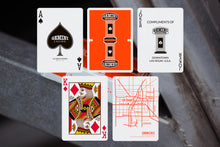 Load image into Gallery viewer, Gemini Casino Orange Playing Cards