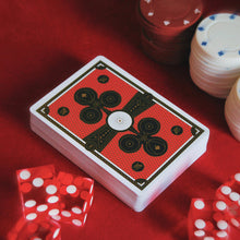 Load image into Gallery viewer, Bacarat Casino Red with numbered seal