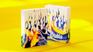 Ultra Diablo Blue Playing Cards