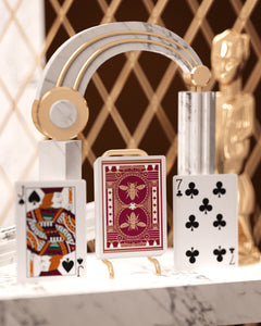 Montauk Hotel Burgundy Playing Cards