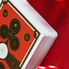 Load image into Gallery viewer, Bacarat Casino Red with numbered seal