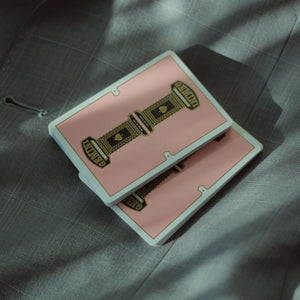 6 decks Gemini Casino Pink + half brick box
