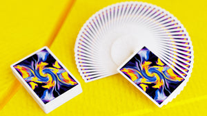 Ultra Diablo Blue Playing Cards