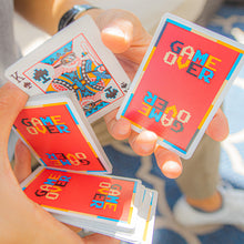 Load image into Gallery viewer, Game Over Red Playing Cards