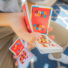 Load image into Gallery viewer, Game Over Red Playing Cards
