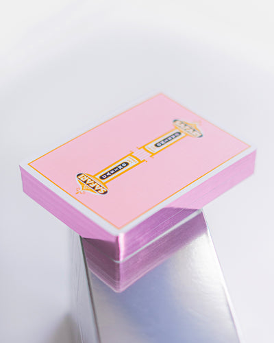 Safari Casino Pink with PINK GILDING